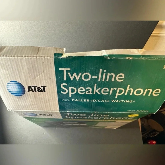 AT&T 972 2 Line Office Business Speakerphone Conference - Picture 4 of 5